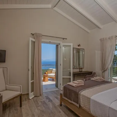 别墅 Luxury Fiscardo Walk - Heated Pool & Jacuzzi